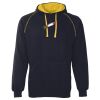 JB's  CONTRAST FLEECY HOODIE Thumbnail