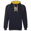 JB's  CONTRAST FLEECY HOODIE Thumbnail