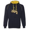 JB's  CONTRAST FLEECY HOODIE Thumbnail