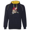 JB's  CONTRAST FLEECY HOODIE Thumbnail