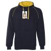 JB's  CONTRAST FLEECY HOODIE Thumbnail
