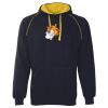 JB's  CONTRAST FLEECY HOODIE Thumbnail