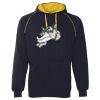JB's  CONTRAST FLEECY HOODIE Thumbnail