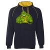 JB's  CONTRAST FLEECY HOODIE Thumbnail