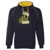 JB's  CONTRAST FLEECY HOODIE Thumbnail