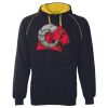 JB's  CONTRAST FLEECY HOODIE Thumbnail