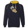 JB's  CONTRAST FLEECY HOODIE Thumbnail