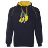 JB's  CONTRAST FLEECY HOODIE Thumbnail