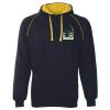JB's  CONTRAST FLEECY HOODIE Thumbnail