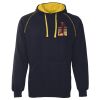 JB's  CONTRAST FLEECY HOODIE Thumbnail