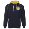 JB's  CONTRAST FLEECY HOODIE Thumbnail