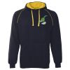 JB's  CONTRAST FLEECY HOODIE Thumbnail