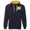 JB's  CONTRAST FLEECY HOODIE Thumbnail