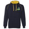 JB's  CONTRAST FLEECY HOODIE Thumbnail