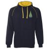 JB's  CONTRAST FLEECY HOODIE Thumbnail