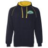 JB's  CONTRAST FLEECY HOODIE Thumbnail