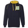 JB's  CONTRAST FLEECY HOODIE Thumbnail