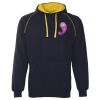 JB's  CONTRAST FLEECY HOODIE Thumbnail