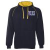 JB's  CONTRAST FLEECY HOODIE Thumbnail