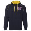 JB's  CONTRAST FLEECY HOODIE Thumbnail