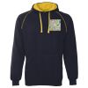 JB's  CONTRAST FLEECY HOODIE Thumbnail