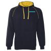 JB's  CONTRAST FLEECY HOODIE Thumbnail