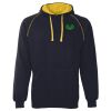 JB's  CONTRAST FLEECY HOODIE Thumbnail