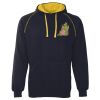 JB's  CONTRAST FLEECY HOODIE Thumbnail