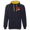 JB's  CONTRAST FLEECY HOODIE Thumbnail