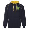 JB's  CONTRAST FLEECY HOODIE Thumbnail