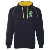 JB's  CONTRAST FLEECY HOODIE Thumbnail