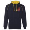 JB's  CONTRAST FLEECY HOODIE Thumbnail