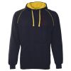 JB's  CONTRAST FLEECY HOODIE Thumbnail