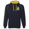 JB's  CONTRAST FLEECY HOODIE Thumbnail