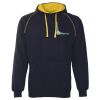 JB's  CONTRAST FLEECY HOODIE Thumbnail