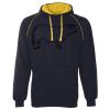 JB's  CONTRAST FLEECY HOODIE Thumbnail