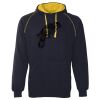 JB's  CONTRAST FLEECY HOODIE Thumbnail