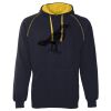 JB's  CONTRAST FLEECY HOODIE Thumbnail