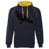 JB's  CONTRAST FLEECY HOODIE Thumbnail