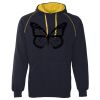 JB's  CONTRAST FLEECY HOODIE Thumbnail