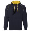 JB's  CONTRAST FLEECY HOODIE Thumbnail