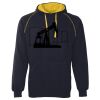 JB's  CONTRAST FLEECY HOODIE Thumbnail
