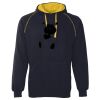 JB's  CONTRAST FLEECY HOODIE Thumbnail