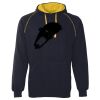 JB's  CONTRAST FLEECY HOODIE Thumbnail