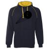 JB's  CONTRAST FLEECY HOODIE Thumbnail
