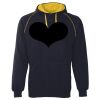 JB's  CONTRAST FLEECY HOODIE Thumbnail