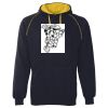 JB's  CONTRAST FLEECY HOODIE Thumbnail