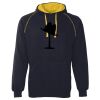 JB's  CONTRAST FLEECY HOODIE Thumbnail