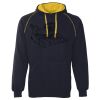 JB's  CONTRAST FLEECY HOODIE Thumbnail