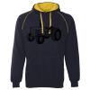 JB's  CONTRAST FLEECY HOODIE Thumbnail